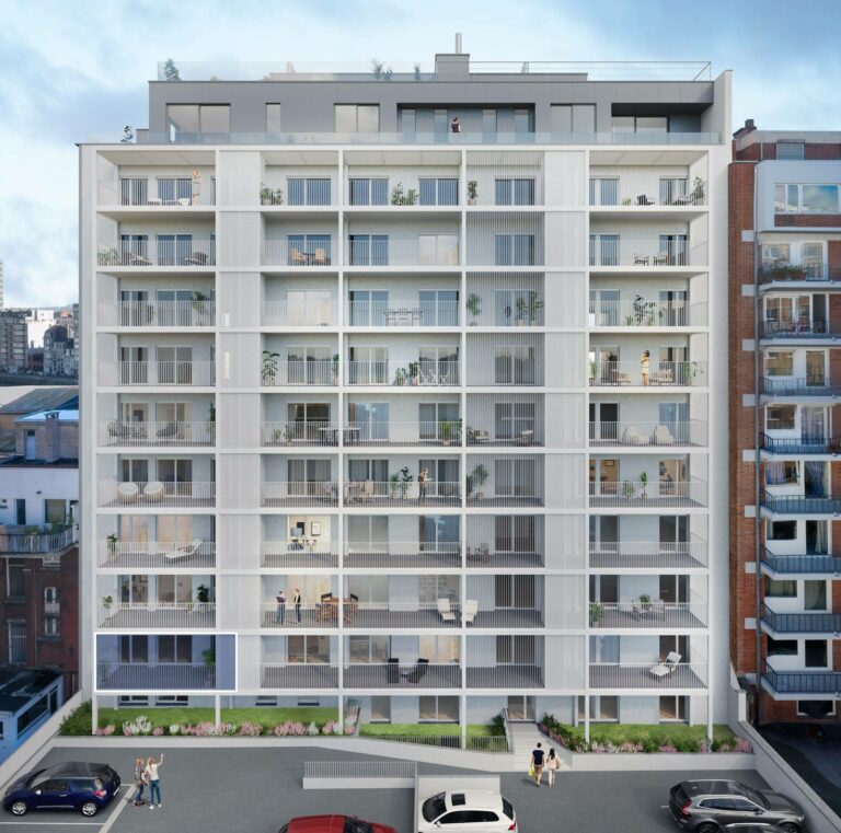 Appartement traversant droit